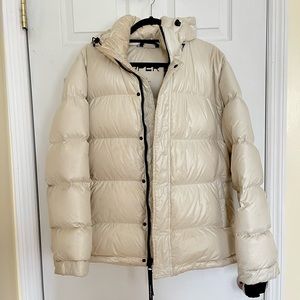 The Super Puff winter jacket, color white